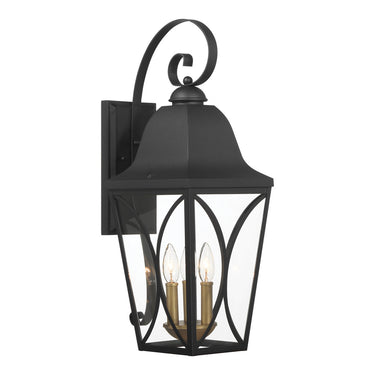 Minka Lavery Cardigan 3 Light Outdoor Wall Mount Light - 73353-757 1
