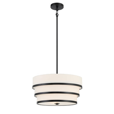 Minka Lavery Cascade 3 Light Pendant - 2443-66A 