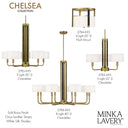 Minka Lavery Chelsea 5 Light Chandelier - 2785-695 5