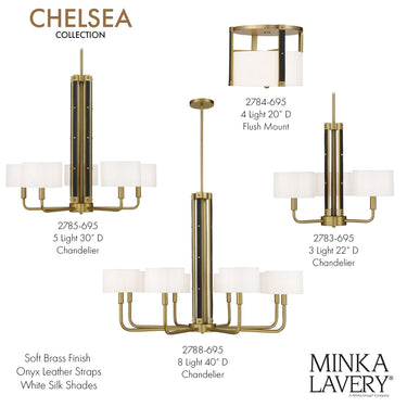 Minka Lavery Chelsea 5 Light Chandelier - 2785-695 5