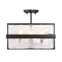Minka Lavery Cloud Break 15" Semi Flush - 3616-66A 