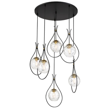 Minka Lavery Cody 6 Light Pan Pendant - 1536-726 1