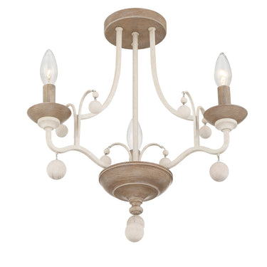 Minka Lavery Colonial Charm 3 Light Semi Flush - 2662 2
