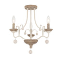 Minka Lavery Colonial Charm 3 Light Semi Flush - 2662 