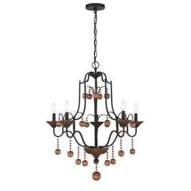 Minka Lavery Colonial Charm 5 Light Chandelier - 2665 1
