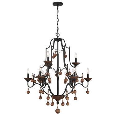 Minka Lavery Colonial Charm 9 Light Chandelier - 2669 8