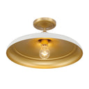 Minka Lavery Crowne 16" 1 Light Semi Flush - 3936 10