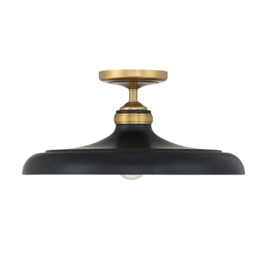 Minka Lavery Crowne 16" 1 Light Semi Flush - 3936 4