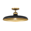 Minka Lavery Crowne 16" 1 Light Semi Flush - 3936 5