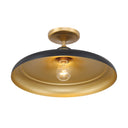 Minka Lavery Crowne 16" 1 Light Semi Flush - 3936 6