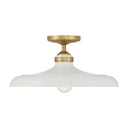 Minka Lavery Crowne 16" 1 Light Semi Flush - 3936 8