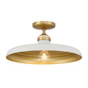 Minka Lavery Crowne 16" 1 Light Semi Flush - 3936 9