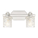Minka Lavery Crystal Kay 2 Light Bath Vanity - 2612-77 