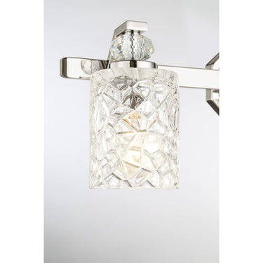 Minka Lavery Crystal Kay 3 Light Bath Vanity - 2613-77 3