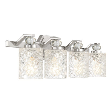 Minka Lavery Crystal Kay 4 Light Bath Vanity - 2614-77 3