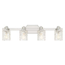 Minka Lavery Crystal Kay 4 Light Bath Vanity - 2614-77 