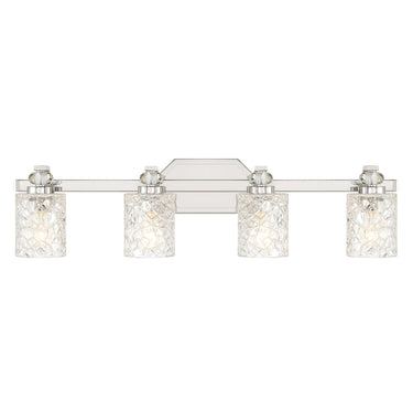 Minka Lavery Crystal Kay 4 Light Bath Vanity - 2614-77 