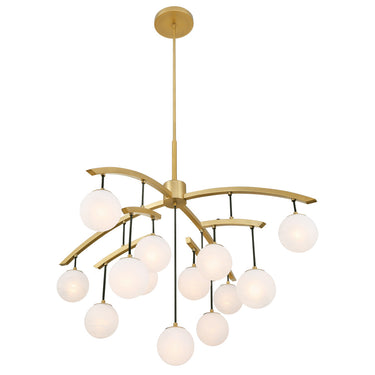Minka Lavery Curven 42" 13 Light Chandelier - 3748-732 2