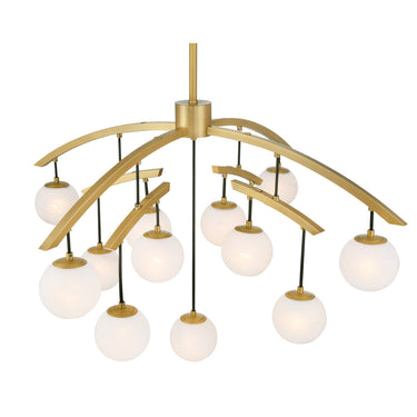 Minka Lavery Curven 42" 13 Light Chandelier - 3748-732 3