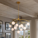 Minka Lavery Curven 42" 13 Light Chandelier - 3748-732 6