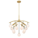 Minka Lavery Curven 42" 13 Light Chandelier - 3748-732