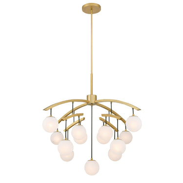 Minka Lavery Curven 42" 13 Light Chandelier - 3748-732