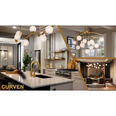 Minka Lavery Curven 5" 2 Light Pendant - 3745-732 4