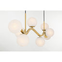 Minka Lavery Curven 54" 8 Light Island Pendant - 3747-732 3