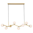 Minka Lavery Curven 54" 8 Light Island Pendant - 3747-732
