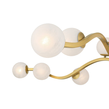 Minka Lavery Curven 75" 16 Light Chandelier - 3749-732 3