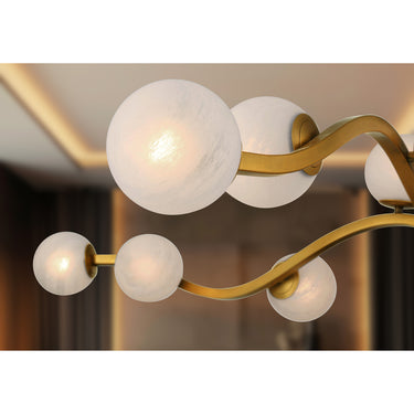 Minka Lavery Curven 75" 16 Light Chandelier - 3749-732 5