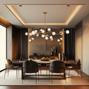 Minka Lavery Curven 75" 16 Light Chandelier - 3749-732 6