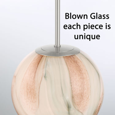 Minka Lavery Desert 10" 1 Light Pendant - 295-84 3