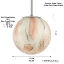 Minka Lavery Desert 10" 1 Light Pendant - 295-84 6