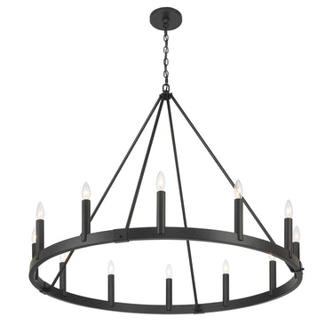 Minka Lavery Dutton 12 Light Chandelier - 1716 1