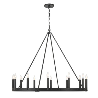 Minka Lavery Dutton 12 Light Chandelier - 1716
