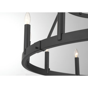 Minka Lavery Dutton 42.75" 18 Light Chandelier - 1717 3