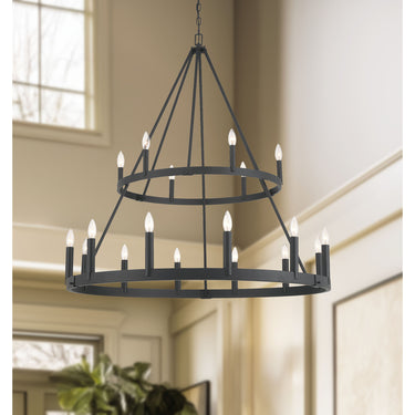 Minka Lavery Dutton 42.75" 18 Light Chandelier - 1717 5
