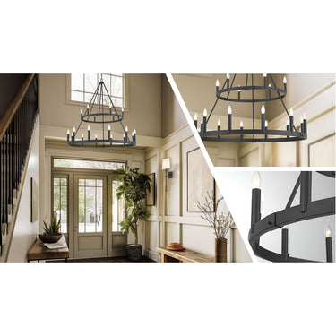 Minka Lavery Dutton 42.75" 18 Light Chandelier - 1717 6