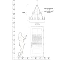 Minka Lavery Dutton 42.75" 18 Light Chandelier - 1717 9