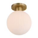 Minka Lavery Fenton 10" 1 Light Flush Mount - 2995-732 1