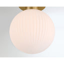 Minka Lavery Fenton 10" 1 Light Flush Mount - 2995-732 2