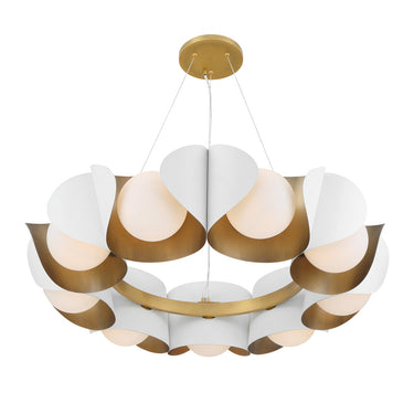 Minka Lavery Flare 34.25" 9 Light Pendant - 3779 8