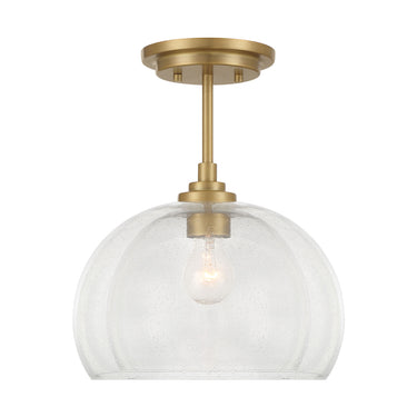 Minka Lavery Glint 12" 1 Light Convertible Semi Flush/Pendant - 2725-732 3