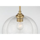 Minka Lavery Glint 12" 1 Light Convertible Semi Flush/Pendant - 2725-732 6