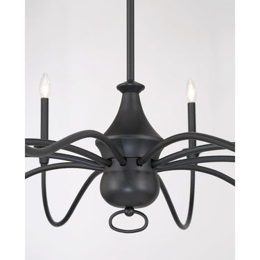 Minka Lavery Halifax County 10 Light Chandelier Fixture In Metal - 6259-076 2