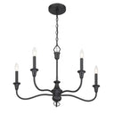 Minka Lavery Halifax County 5 Light Chandelier Fixure In Metal - 6255-076 1