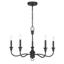 Minka Lavery Halifax County 5 Light Chandelier Fixure In Metal - 6255-076 