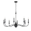 Minka Lavery Halifax County 8 Light Chandelier Ficture In Metal - 6258-076 