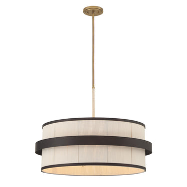 Minka Lavery Harbor Wrap 28" 6 Light Pendant - 3686-886 1